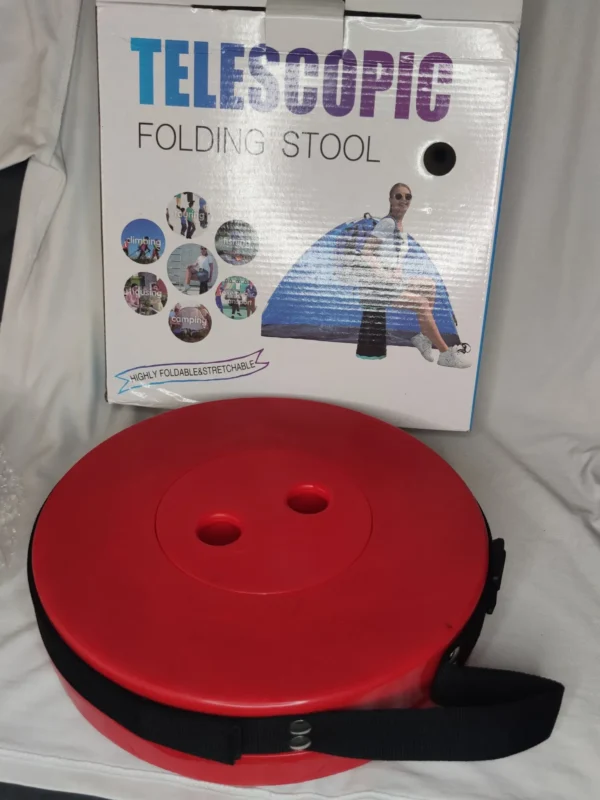 🪑 Taburete Telescópico Plegable Portátil para Camping y Pesca - Imagen 6