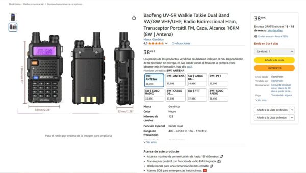 precio amazon