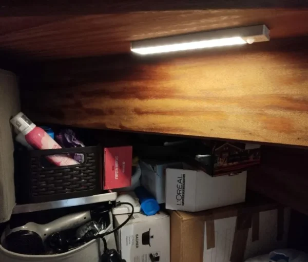 💡Luz Recargable USB con Sensor de Movimiento | 2 Piezas para Armarios y Pasillos✨