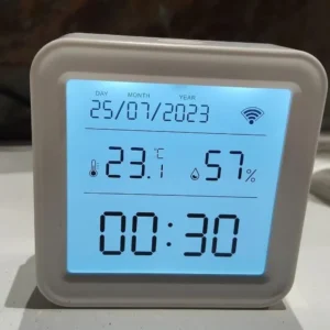 🌡️ Termómetro eMylo Zigbee con Sensor de Humedad y Alerta para Hogar Inteligente 🏠