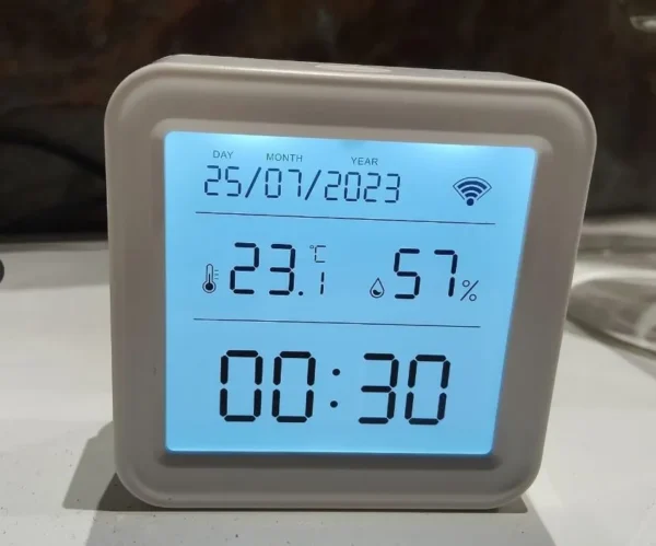 🌡️ Termómetro eMylo Zigbee con Sensor de Humedad y Alerta para Hogar Inteligente 🏠